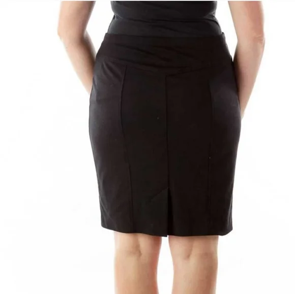 Ellen Tracy Black Stetchy Skirt - Picture 2 of 8